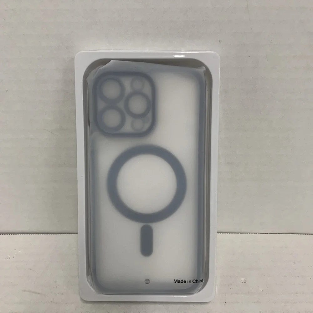 Apple Case with MagSafe Charge for iPhone 15 Pro (Blue) Free Sipping!